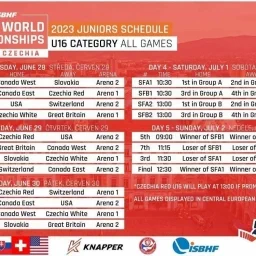 ROZPIS U16 LIBEREC2023 ZDROJ FOTKY ISBHF